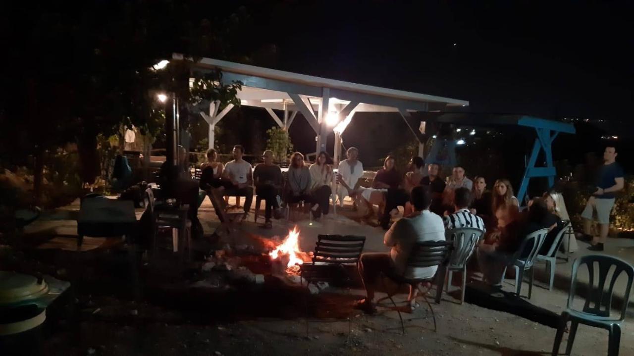 Galilee Bedouin Camplodge Tabash Buitenkant foto